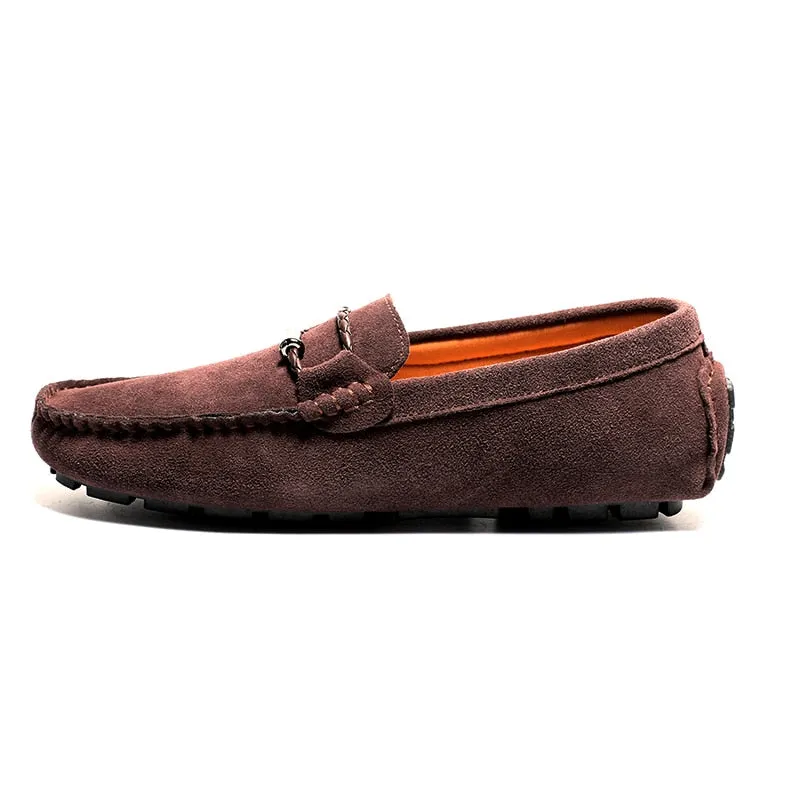 Xituodai  Summer Men Loafers Sude Leather Casual Shoes Fashion Slip on Driving Shoes Breathable Moccasins Big Size 38-49 Leisure Walk