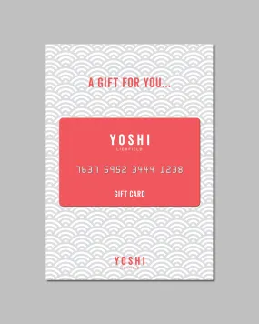 Yoshi Gift Card - £25